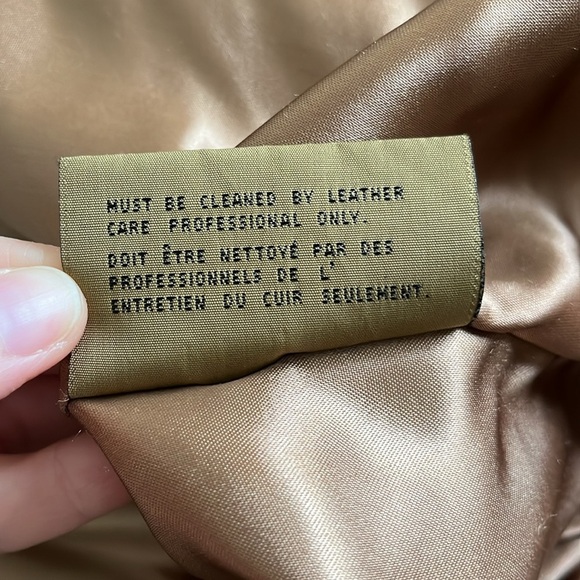 Andrew Marc New York Mens Leather Jacket Brown Bomber Full Zip XL Butter Soft - Picture 11 of 11